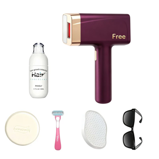 Free IPL Hair Removal Device-Deluxe package